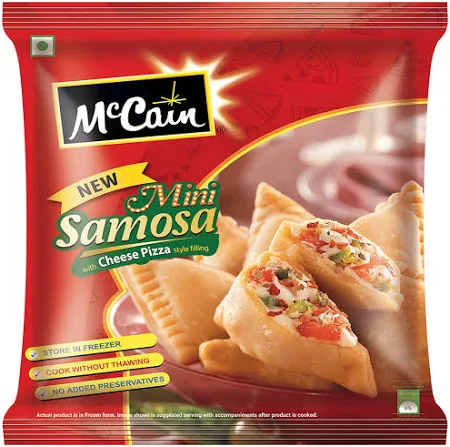 McCain Cheese Pizza Mini Samosa